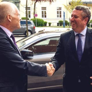 Besuch des ungarischen Botschafters am ACH