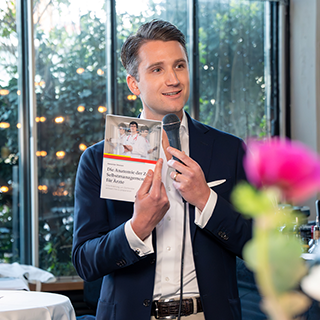 dr. Joel Lüthy, 1.Vorsitzender des Alumni Semmelweis Asklepios e.V.