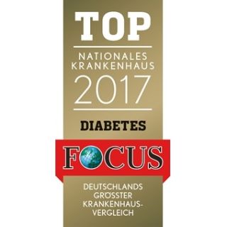 FOCUS Siegel Nationales Krankenhaus Diabetes 2017