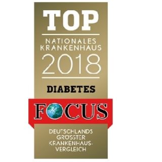 FOCUS Siegel Nationales Krankenhaus Diabetes 2018