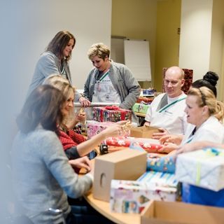 Geschenkenachmittag Mitarbeiter