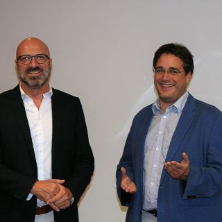 Dr. Christian Glöckner und Marc Philippbaar 
