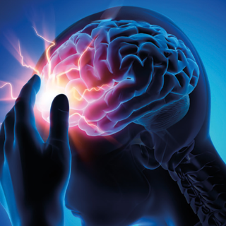 Stilisiertes Bild chronischer Schmerz