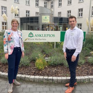 Hannah Gilles und Stephan Mohr